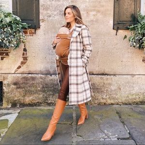 NWT Gal Meets Glam "Brownyn" Coat Size Medium